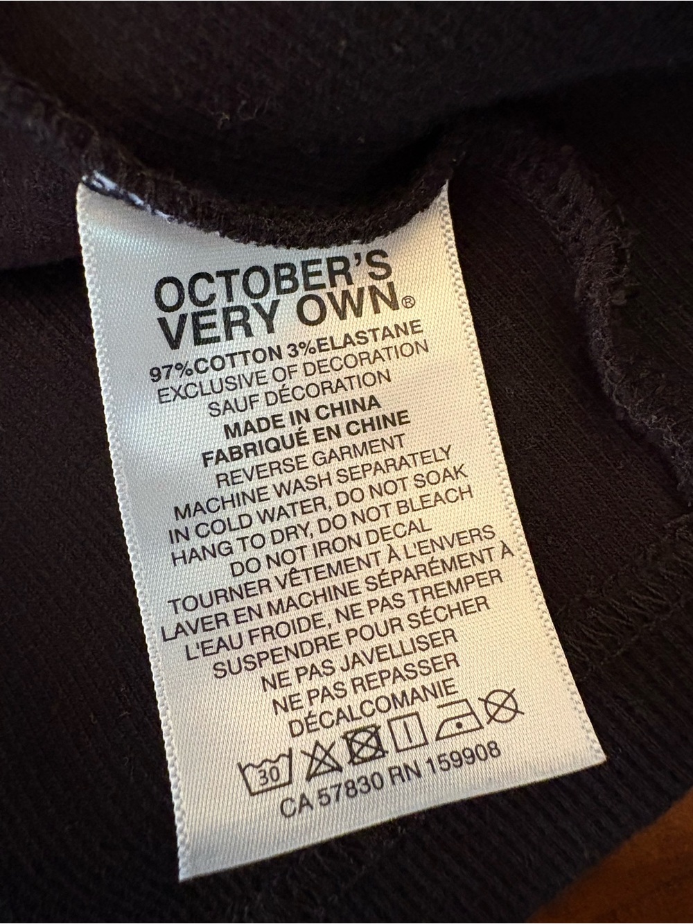OVO Drake Octobers Very Own Racerback Black tank dress size Medium *RARE* - Picture 7 of 7